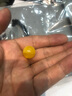 欧采妮（OUCERNY）蜜蜡单珠天然琥珀白花满蜜星月猴头圆珠配珠佛珠文玩手串配件15mm 实拍图