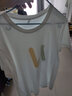 啄木鸟（TUCANO）短袖t恤男夏季圆领短袖纯棉T恤百搭打底衫男装衣服 白色 3XL 实拍图