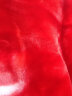 南极人冬天毛毯被子加厚盖毯冬季单床宿舍单人办公室双层拉舍尔铺床毯 CC-656大红 150x200cm约4斤 实拍图