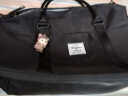 Seafew飞行员折叠旅行包女干湿分离游泳包大容量行李包袋套单肩旅游包男 黑色大号（带干湿分离） 实拍图