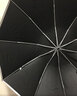 馨沐鱼机械反向雨伞全自动防回弹车载男抗风大号晴雨两用收缩折叠伞 雾霾蓝 实拍图