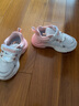 回力童鞋儿童运动鞋2025春秋新款女童跑鞋时尚高帮网面轻便男童休闲鞋 白粉（渐变） 28 内长约18.1cm 实拍图