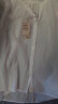 无印良品（MUJI） 女式强捻法国袖罩衫衬衫内搭夏季款薄荷曼波风纯棉全棉短袖 白色 XL (165/92A) 晒单实拍图