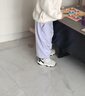 安踏儿童运动鞋男女婴童鞋2025秋季新款魔术贴轻便宝宝学步鞋休闲鞋 【男常规版】象牙白/灰/黑0003-1 24 实拍图