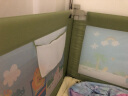 M-Castle（慕卡索）德国床围栏床护栏婴儿童床挡板宝宝防摔护栏垂直升降 冰绿色1.5米/单面装 实拍图