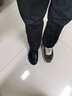 红蜻蜓 休闲皮鞋男鞋加绒棉鞋板鞋男鞋软皮软底小皮鞋韩版真皮鞋子男 黑色-加绒 38 实拍图
