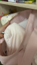 水星儿童（MERCURY Kids）A+Pro全棉抗菌低敏蚕丝春秋被(奶油粉) 120cm×150cm 婴幼儿A类 实拍图