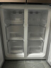 奥马(Homa)超薄冰箱365升风冷无霜一级能效变频十字四开门双开门家用薄款电冰箱 零度保鲜BCD-365WDK/B 实拍图