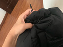 坦博尔羽绒服女轻薄羽绒马甲时尚立领背心短款外套TD238006 黑色 L (170) 实拍图