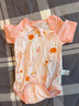 巴拉巴拉新生儿衣服宝宝睡衣爬服哈衣包屁衣夏装全棉薄款舒适萌 红色调00366 80cm 实拍图