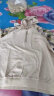 皮尔卡丹（pierre cardin）妈妈夏装中老年女装休闲运动服套装洋气新款夏季短袖大码妈妈装 米色套装 2XL (建议105-120斤) 晒单实拍图