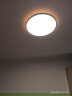 松下（Panasonic）吸顶灯卧室书房儿童房灯全光谱教育照明36瓦圆形护眼灯HHXN4081 实拍图