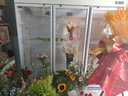 煦雪 鲜花保鲜柜花店冷藏风冷无霜立式花艺花柜鲜花店商用节能高端展示柜冰箱冰柜 三门玫瑰金鲜花保鲜柜 实拍图