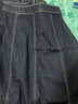 betu百图女装2022秋季新款半身裙高腰显瘦中长款裙子小鱼尾牛仔半身裙女2209T76 牛仔色 XS 实拍图