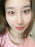 2片装自然美美瞳年抛女彩色隐形眼镜大小直径混血欧美网红同款韩国男士纯欲玫瑰迪迦灰粉棕黑 纯欲黑糖14.2 350 实拍图