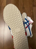 莆田鞋男鞋夏季老虎鞋透气帆布板鞋一脚蹬懒人阿甘鞋 白湖蓝（纯原高品质） 42.5 实拍图