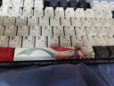 阿米洛（Varmilo） 中国娘花旦系列 静电容V2机械键盘 办公键盘  键盘机械 花旦娘MA87键有线白灯 静电容V2雏菊黄轴 实拍图