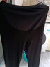 嫚熙（EMXEE）超皮孕妇秋衣秋裤套装秋冬哺乳月子服保暖内衣 黑色【轻暖-supima进口棉】 L 实拍图