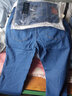 宇项男士春夏薄款牛仔裤男韩版男装直筒中腰长裤大码春秋加肥 009浅蓝色常规R73 34腰围2.7尺 实拍图
