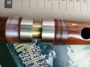 董雪华8883笛子竹笛专业考级演奏苦竹高档精制二节横笛灵声乐器CDFE/G调 实拍图