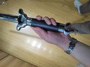 京跃 不锈钢伸缩剑武术剑表演剑太极剑伸缩太极剑中老年晨练剑未开刃 全长102cm（送红色剑穗+剑包） 实拍图
