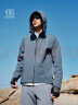 KOLON SPORT/可隆软壳夹克 男子户外休闲徒步防风登山防泼水外套 LHJK4MNT05-GB 灰蓝色【连帽】 175/L 晒单实拍图