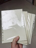 文谷(Wengu)a5/60张不硌手可拆卸活页本学生文具简约大容量活页笔记本本子铁夹扣环横线本BI019(A5)金榜题名 实拍图