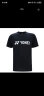 尤尼克斯YONEX羽毛球服男款短袖运动服透气比赛训练林丹同款115179 黑 L 晒单实拍图