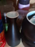陶瓷温酒器烫酒壶耐高温煮酒壶清酒黄酒加热壶带烛台白酒杯暖酒器酒具套装家用 黑陶瓷温酒套装7件套（带礼盒装）送蜡烛50粒 实拍图