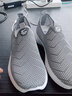 双星八特男鞋春夏网面鞋透气网鞋一脚蹬休闲防滑运动鞋老人鞋子男 灰色夏款 43 实拍图