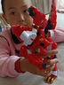 亿奇心奇暴龙战车爆4战龙合体烈焰霸王龙飞火列车变形玩具六一儿童节 烈焰霸王龙【豪华款】 实拍图