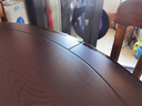 方寸毫厘圆桌 实木圆餐桌 大圆桌子美式实木餐桌家用餐台可选餐桌椅组合 1.35米大圆桌 实拍图