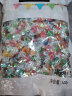 CandyRod六一儿童节糖果小零食礼物创意炫彩千纸鹤糖果混合味透明水果硬糖 炫彩款1斤装【约300颗】 实拍图