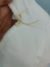 古今花【商场同款】小胸全罩杯无钢圈舒适聚拢少女文胸内衣女 白色 75A 实拍图