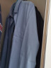红豆 Hodo 男装男士商务正装修身牛津纺尖扣领长袖衬衫 蓝色41 实拍图