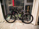 萨瓦 萨瓦碳纤维山地车超轻内走线自行车喜玛诺变速油刹男女越野迪卡2 灰黑U6000-18速 27.5*15 建议150-170cm 实拍图