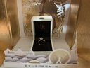 DR求婚钻戒LOVELINE简奢结婚王妃钻石戒指女A16001 TOP*30分G色VS2【GIA证书+礼盒】 实拍图