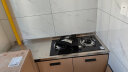 贝柚橱柜不锈钢家用厨柜组装灶台一体厨房经济型简易水槽柜组 120cm灶孔(可选左右) 实拍图