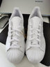 ADIDAS阿迪达斯经典时尚贝壳头运动板鞋（三叶草系列休闲小白鞋男女） 白色 EF5399 38.5 实拍图