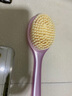 爱染日本洗澡刷搓澡刷搓背刷长柄软毛沐浴刷去角质身体刷按摩刷后背清 1个粉色 实拍图