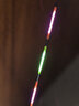 黄金眼浮漂LED灯珠尾夜光漂日夜两用电子漂高灵敏醒目硬尾鱼漂行程超长 黄金眼D-02-鲫鱼漂-0.8mm细硬尾 3号（LED双面灯带尾） 实拍图