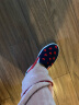 普戈斯（PUGESI）老北京布鞋春秋女鞋平跟单鞋加厚牛筋底舒适一脚蹬 蓝色 36 实拍图
