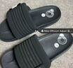耐克（NIKE）男子运动 沙滩鞋居家休闲舒适透气拖鞋凉拖休闲拖鞋 DQ9624-001 黑/白色 42.5 实拍图