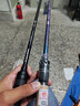 钓迷（fishingfans）蘭溪泛用雷强路亚竿富士o环碳素远投翘嘴鲈鱼打黑纺车水滴轮套装 0m pro蘭溪直柄单竿 1.98米ML快调 实拍图