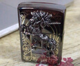 ZIPPO打火机韩版珍藏ZBT-1-32b金色黑冰独角兽 520礼物送男友 黑冰独角兽送礼盒装（不刻字） 实拍图