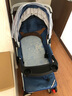 豪威 婴儿推车超轻便携可坐可躺折叠高景观婴儿童车宝宝BB手推伞车 餐盘款牛蓝+可坐躺+双向推+水洗 实拍图