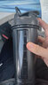 Blender Bottle 蛋白粉摇摇杯运动水杯 大容量塑料杯带刻度健身便携搅拌男士女生 经典款V2黑色800ml 实拍图