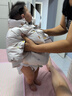 巴拉巴拉【官方正品】婴儿鹅绒羽绒服男童冬季女童短款外套保暖萌 白色调00311 90 cm 充绒量64g 实拍图