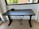 震旦（AURORA）落地智能电动升降桌子 办公桌 家用电脑桌A1黑色1.4米 实拍图