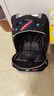 京商（Kyosho）日本初中小学生高年级可爬楼大轮子拉杆书包防水大容量男女旅行箱 黑色流星 实拍图